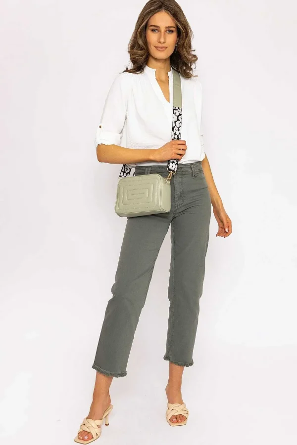 Kalisson Seamless Hem Jeans In Khaki*Women Jeans & Trousers
