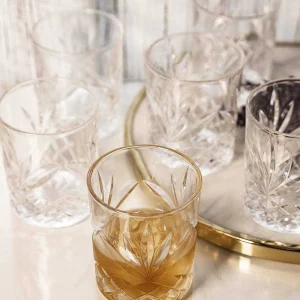 Newgrange Living Set Of 6 Adare Whiskey Glasses* Homeware