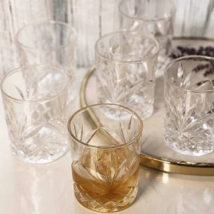 Newgrange Living Set Of 6 Adare Whiskey Glasses* Homeware