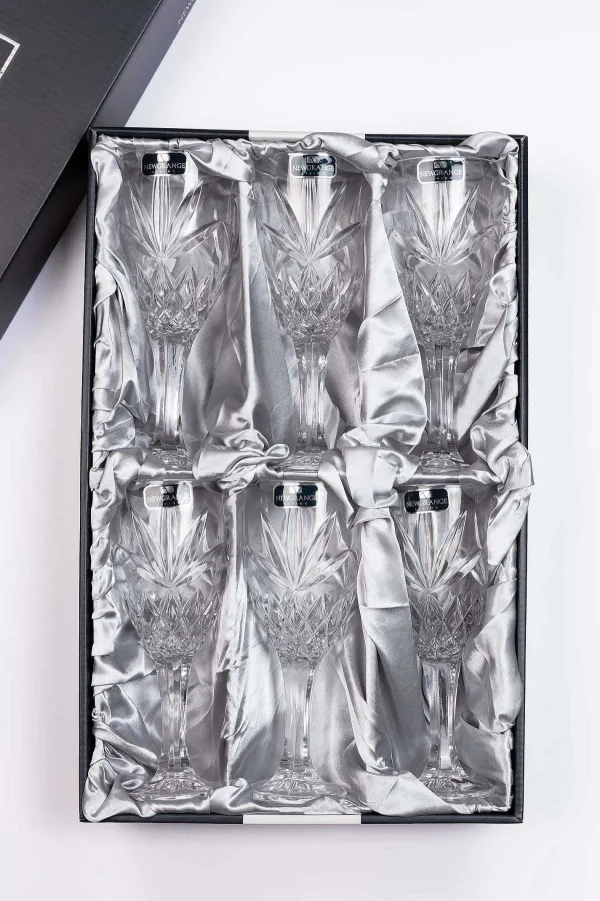 Newgrange Living Set Of 6 Adare Wine Glasses* Homeware