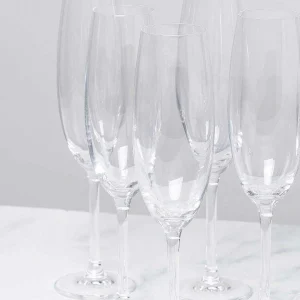 Tipperary Crystal Gift Set Of 6 Connoisseur Champagne Glasses* Homeware