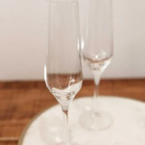 Tipperary Crystal Gift Set Of 2 Crystal Champagne Glasses* Homeware