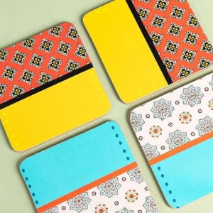 Eclectic Set Of 6 Coasters* Homeware