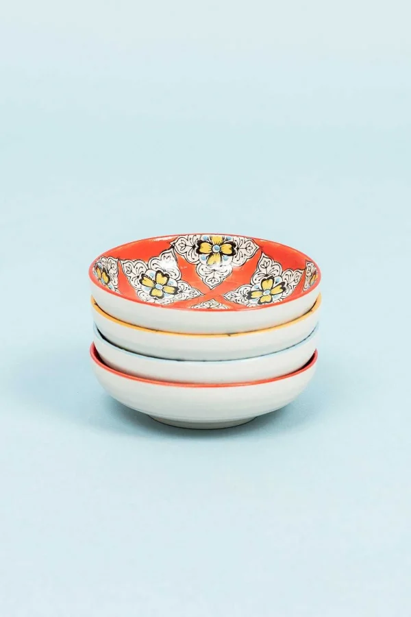 Eclectic Set Of 4 Dip Dishes* Homeware