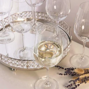 Tipperary Crystal Gift Set Of 6 Elegance Wine Glasses* Homeware