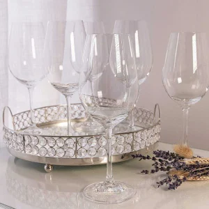 Tipperary Crystal Gift Set Of 6 Elegance Wine Glasses* Homeware
