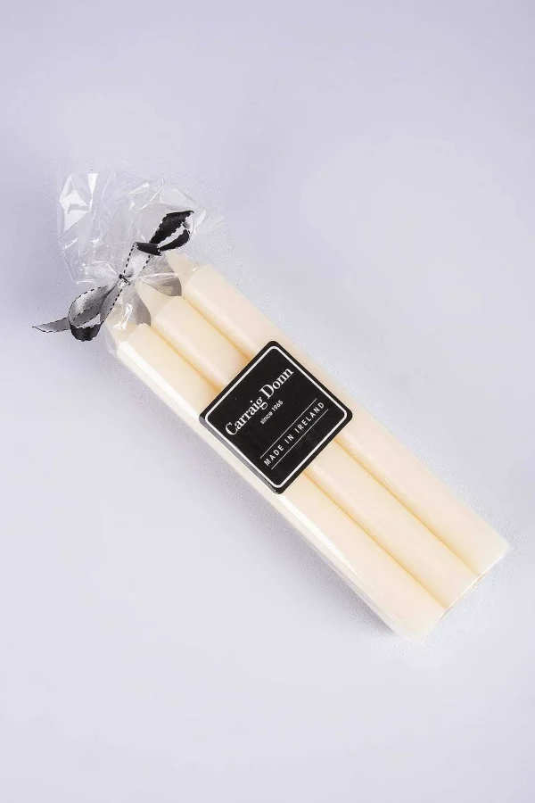 Carraig Donn HOME Set Of 6 Ivory Dinner Candles* Homeware