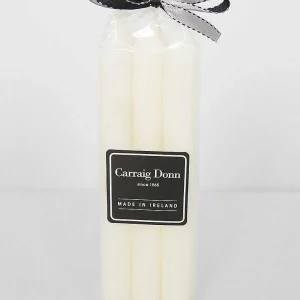Carraig Donn HOME Set Of 6 Ivory Dinner Candles* Homeware