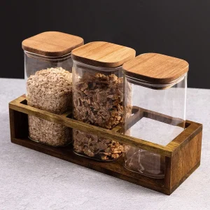 Carraig Donn HOME Set Of 3 Lidded Storage Jars* Homeware
