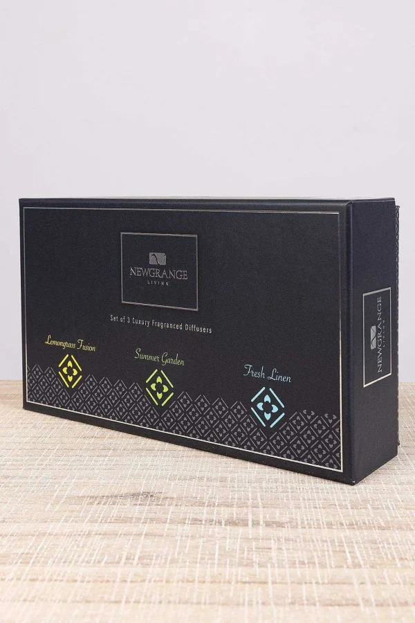 Newgrange Living Set Of 3 Minis Luxury Diffusers* Candles & Diffusers