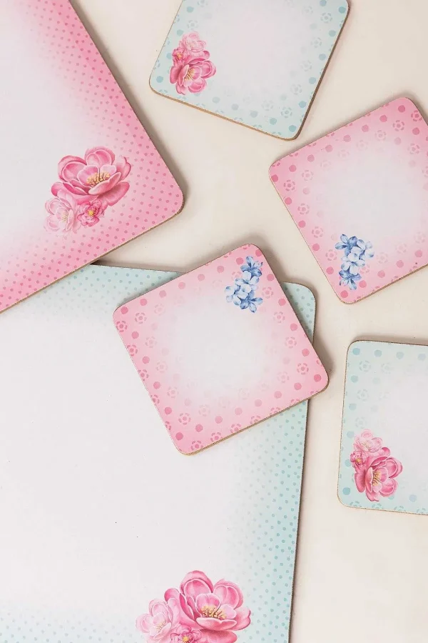Rosa Belle Set Of 6 Placemats* Homeware