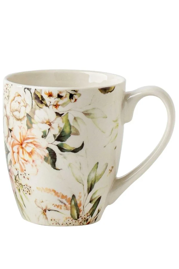 Carraig Donn Living Set Of 4 Vintage Floral Mugs* Homeware