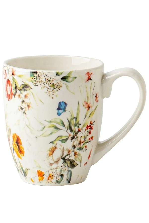 Carraig Donn Living Set Of 4 Vintage Floral Mugs* Homeware