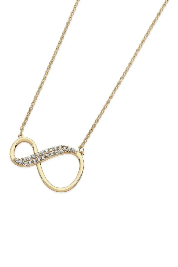 Tipperary Crystal Jewellery 8 Shape Infinity Pendant* Boxed Gifts
