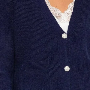 J'aime la Vie Short Cardigan In Navy*Women Jumpers & Cardigans