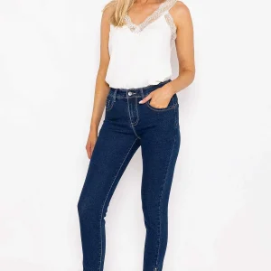 J'aime la Vie Short Zip Denim Jeans*Women Jeans & Trousers