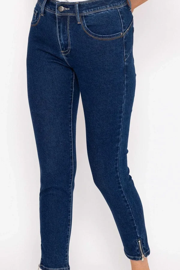 J'aime la Vie Short Zip Denim Jeans*Women Jeans & Trousers