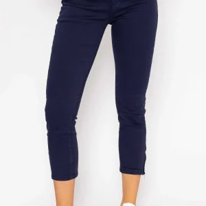 Kalisson Short Zip Jeans In Navy*Women Jeans & Trousers
