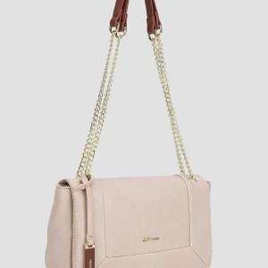 Hampton Shoulder Bag With Chain Strap In Cream* Accessories