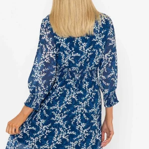 Pala D'oro Sienna Navy Knee Length Dress*Women Dresses & Jumpsuits