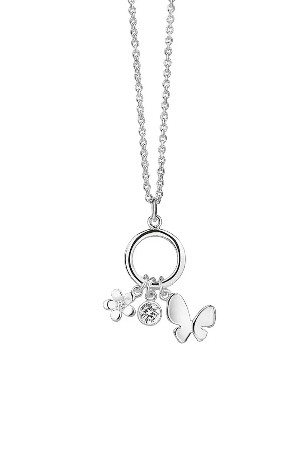 Newbridge Silverware Jewellery Silver Butterfly Charm Pendant* Kids