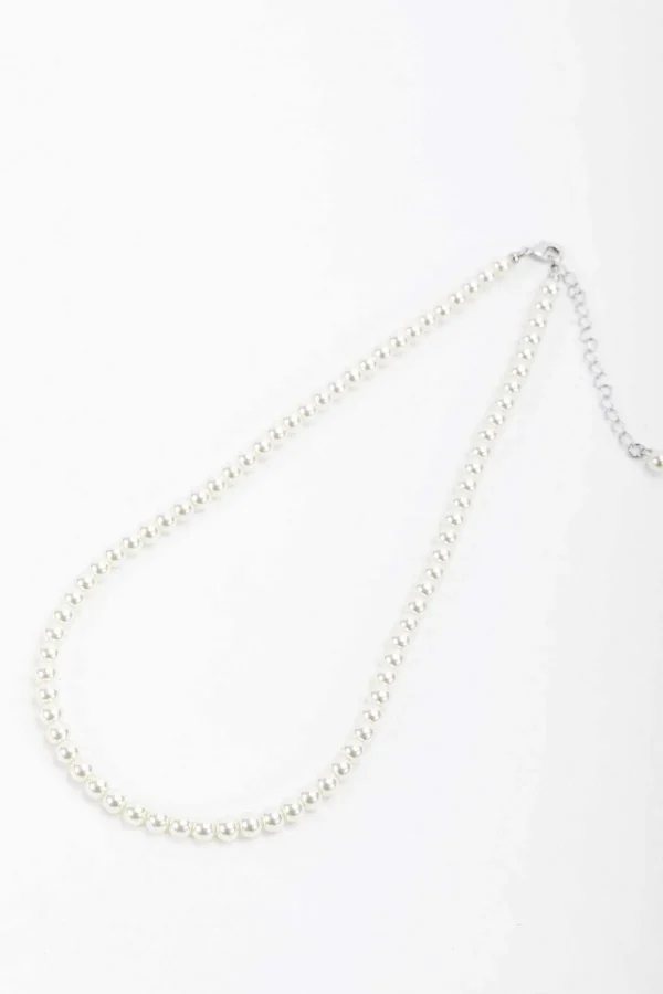 Soul Jewellery Silver Clasp Pearl Necklace* Necklaces