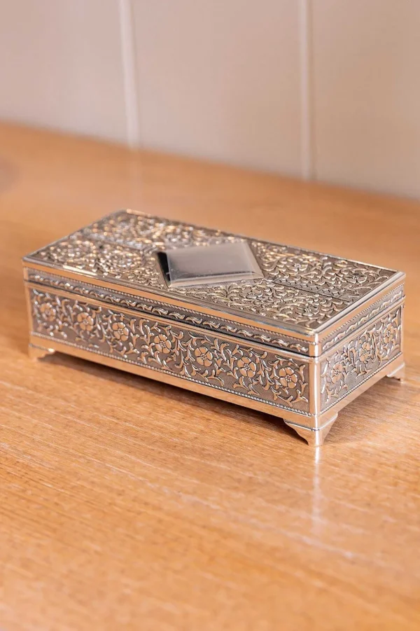 Carraig Donn Living Silver Jewellery Box* Homeware