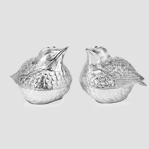 Newbridge Silverware Silver Plated Bird Salt & Pepper Set* Homeware