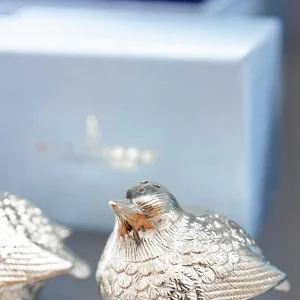 Newbridge Silverware Silver Plated Bird Salt & Pepper Set* Homeware