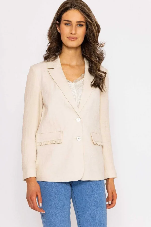 Vero Moda Simana Classic Blazer In Cream*Women Blazers