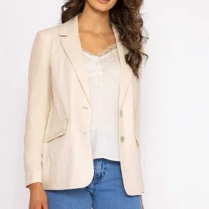 Vero Moda Simana Classic Blazer In Cream*Women Blazers
