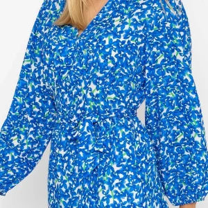 Pala D'oro Sinead Midi Dress In Blue Print*Women Dresses & Jumpsuits