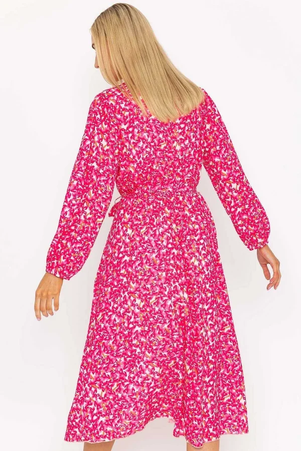 Pala D'oro Sinead Midi Dress In Pink*Women Dresses & Jumpsuits