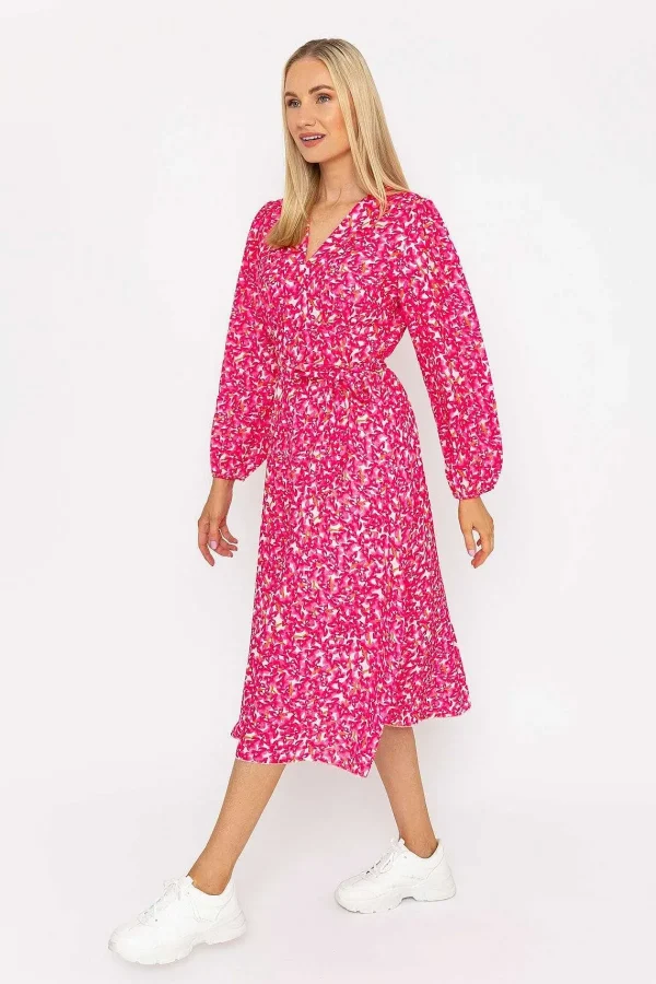 Pala D'oro Sinead Midi Dress In Pink*Women Dresses & Jumpsuits