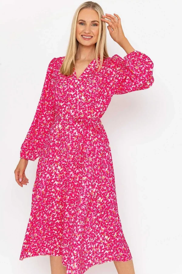 Pala D'oro Sinead Midi Dress In Pink*Women Dresses & Jumpsuits