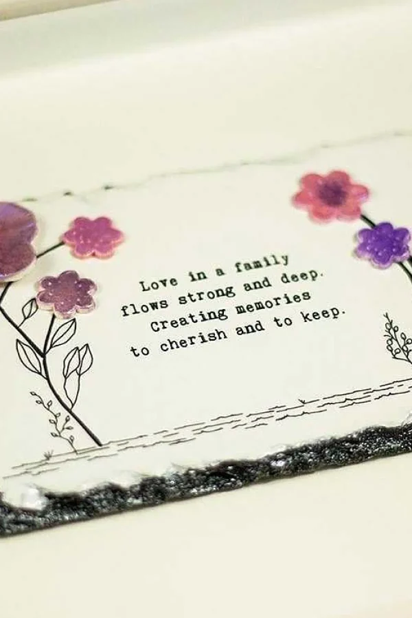 Amilie Slatecraft Art - Cherished Memories* Homeware
