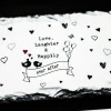 Amilie Slatecraft Art - Love, Laugher & Happily Ever After* Homeware