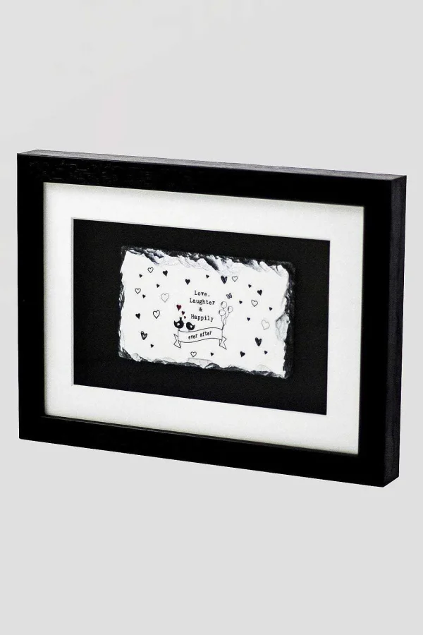 Amilie Slatecraft Art - Love, Laugher & Happily Ever After* Homeware
