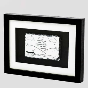 Amilie Slatecraft Art - Paddle Your Own Canoe* Homeware