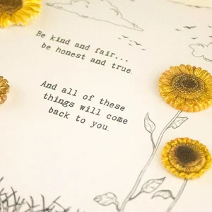 Amilie Slatecraft Art -Be Kind* Homeware