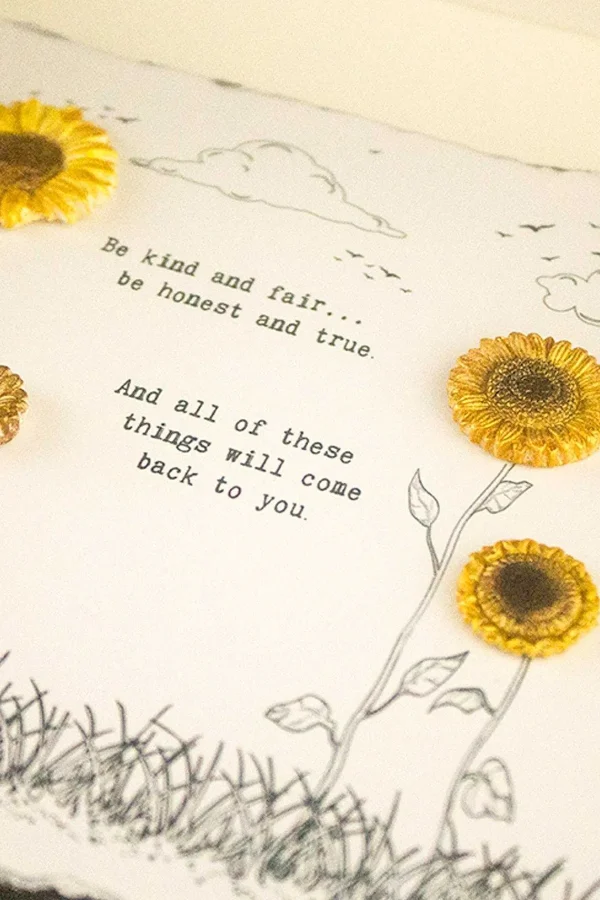 Amilie Slatecraft Art -Be Kind* Homeware