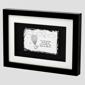 Amilie Slatecraft Art- How Happy The Home Is* Homeware