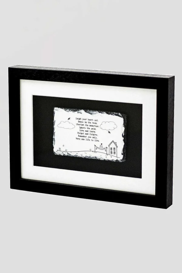 Amilie Slatecraft Art- One Life To Live* Homeware