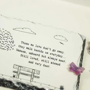 Amilie Slatecraft Art- Still Loved, Still Missed* Homeware