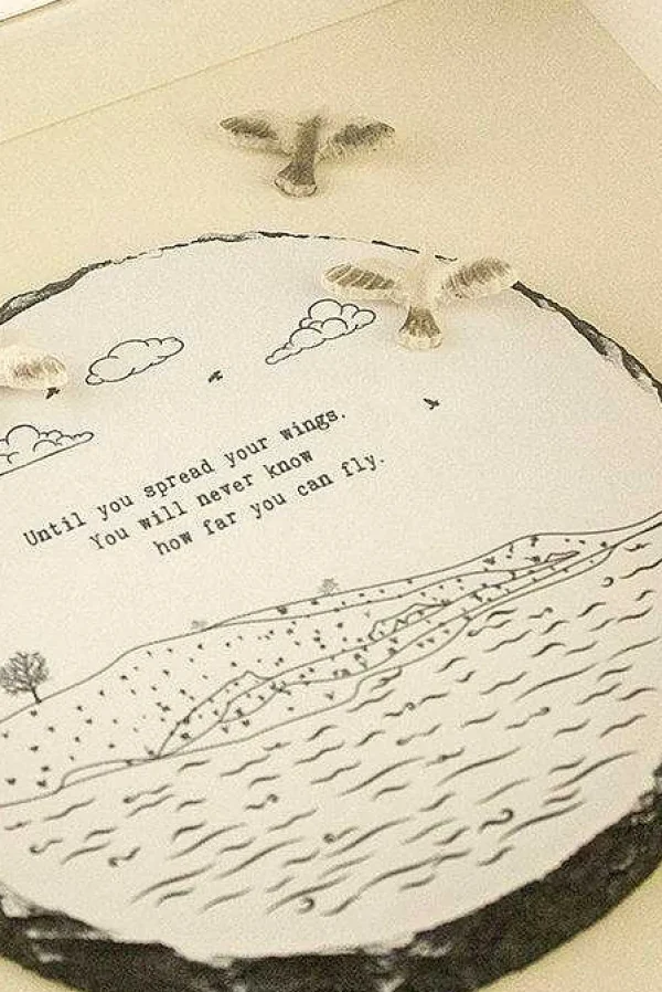 Amilie Slatecraft Art-Spread Your Wings* Homeware