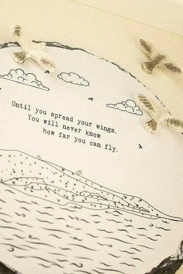 Amilie Slatecraft Art-Spread Your Wings* Homeware