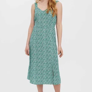 Vero Moda Sleeveless Dress In Green Print*Women Dresses & Jumpsuits