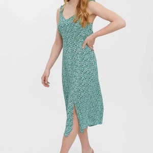 Vero Moda Sleeveless Dress In Green Print*Women Dresses & Jumpsuits
