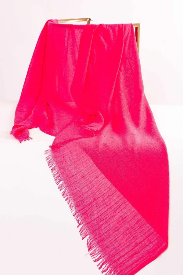 Pala D'oro Accessories Soft Touch Scarf In Fuchsia* Accessories