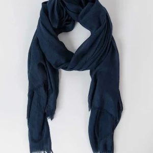 Pala D'oro Accessories Soft Touch Scarf In Navy* Accessories